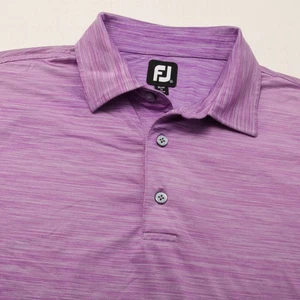 FootJoy Poloshirt Herren XL Lila Meliert Golf Stretch Performance Kurzarm - Bild 1 von 10