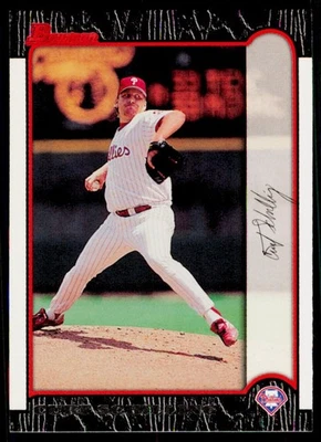 Tarjeta de béisbol 1999 Bowman #24 Curt Schilling Philadelphia Phillies Foto 1 de 2