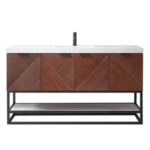 Miseno MV-NM-MAHO60B-GWT Mahon 60" - North American Deep Walnut - Picture 1 of 12