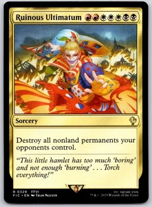 Ruinous Ultimatum - Commander: FINAL FANTASY FIC - MTG - LP Magic - 329 R - Imagen 1 de 2