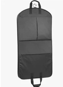 WallyBags 45” Deluxe Extra Capacity Garment Bag w/ 2 Accessory Pockets, New - Picture 1 of 3