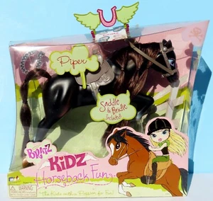 Bratz Kidz Horseback Fun Piper Horse, Saddle, Bridle, Brush Hanoverian Breed NEW - Picture 1 of 6