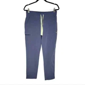 NEW Figs Technical Collection Yola Skinny Blue Scrub Pants Women's Size S/P - Picture 1 of 10