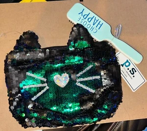 AEROPOSTALE Kids Cosmetic Bag. Green. Choose Happy!. NWT. - Picture 1 of 4
