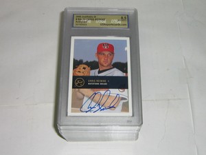 2000 Just 2k Autograph Chris Reinike - Graded 8.5
