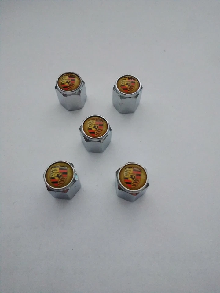 Set of 5 Wheel Tire Caps Air Valve Stem Cover For CADILLAC Truck Car Free Ship - Image 1 of 1