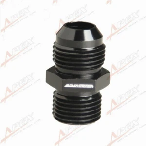AN -10 AN10 -10AN Male To 1/2" BSP BSPP Straight Adapter Adaptor Black - Picture 1 of 5