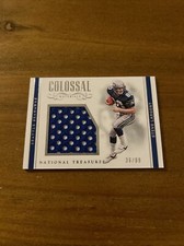 2017 Panini National Treasures Steve Largent Colossal Relic Card #/99 Seahawks
