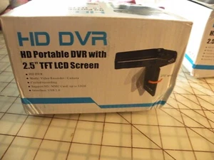 HD DVR Portable DVR With 2.5" TFT LCD Screen Video Recorder/Camera DASHCAM NIB - Picture 1 of 3