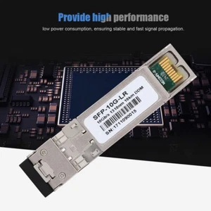 AIQ-YP19012 SFP-10G LR 10KM 10 Gigabit Single Mode Dual Fiber Transceiver Op BGS - Photo 1/10