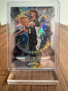 2024-25 Panini Prizm Stephon Castle RC #19 Kaleidoscope Prizm Rookie Spurs - Bild 1 von 2