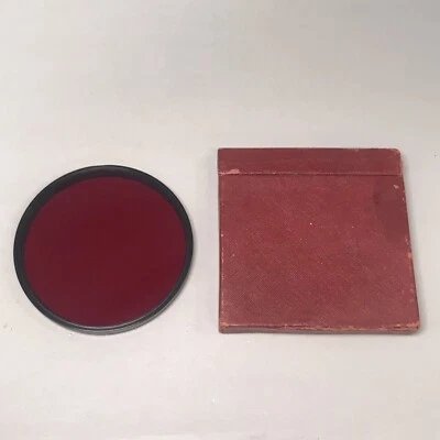 Leica Leitz Black E85 85mm Red R.h. Filter - Image 1 of 4