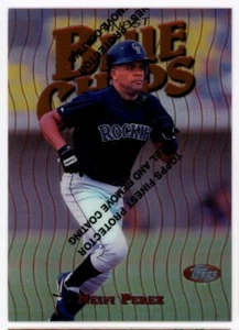 1997 Topps Finest Neifi Perez Colorado Rockies #58 - Picture 1 of 2