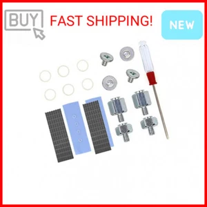 QTEATAK 2Pcs PCIe NVMe M.2 2280 SSD Heatsinks Cooler & Mounting Screws Screwdriv - Afbeelding 1 van 2