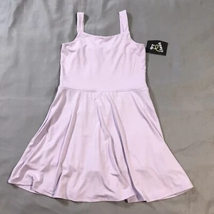 Art Class Dress Girls Large 10-12 Years Lilac Built In Pants Sleeveless - Picture 1 of 13