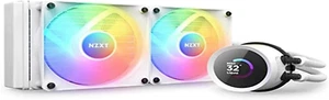 Kraken 240 RGB - Refroidisseur liquide CPU AAIO Rl-Kr240-W1-240Mm - Personnalisable 1,54" carré - Photo 1/11
