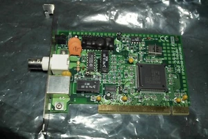 PCI Network LAN ethernet BNC card NIC AMD AM79C970AKC 32PCI-970 - Picture 1 of 4