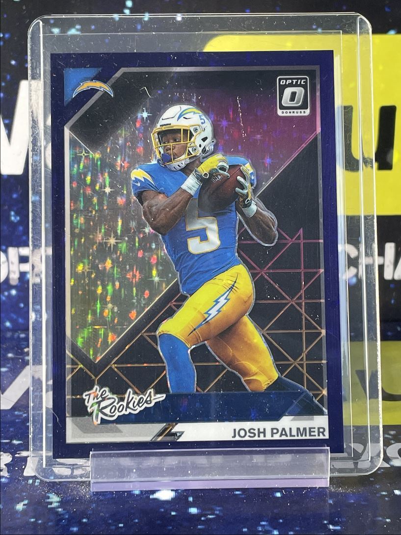 2021 Donruss Optic  The Rookies Purple Stars Josh Palmer RC /25 WHC378