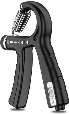 PINZA MANO HAND GRIP RESISTENZA REGOLABILE 5-60KG PER ALLENAMENTO AVAMBRACCI