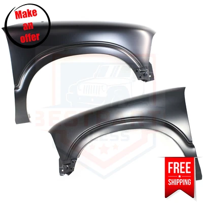Front Fender Set of 2 Right & Left Side for 1994-2004 GMC Sonoma SL, SLS - Изображение 1 из 4