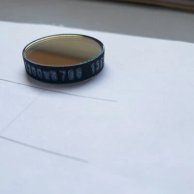Astronomy Filter 1300WB700. 25.2mm Diameter, 5.5mm thick. - Image 1 of 2