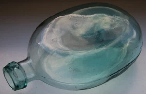 WWI WW1 Russian Imperial Glass Water Flask. Dug Battlefield Relic. Я.Х. Mark - Picture 1 of 12