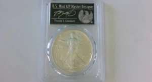 US Mint PCGS 1986-S PCGS PR69DCAM Silver Eagle Thomas S. Cleveland Designer! - Picture 1 of 4