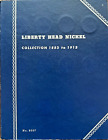 1883-1913 Complete Set of Liberty Head Nickels in Whitman Folder