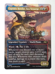 Captain Howler, Sea Scourge (Borderless) Aetherdrift Regular - Imagen 1 de 2