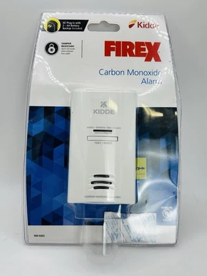 全新 Kidde 防篡改报警器 一氧化碳 CO 检测器 KN-COB-DP2 插件 全新带盒 — 第 1/4 张图片