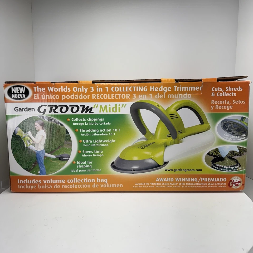 Garden Groom Midi Electric Hedge Bush Shaper Trimmer Groomer  - GG11 With Box! - Image 1 of 4