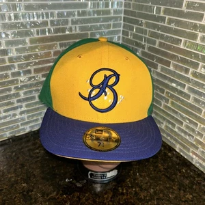 New Era Country Series Brazil Baseball Mütze Cap 59fifty Neu 7 1/4 - Bild 1 von 4