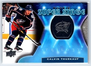 2020-21 Upper Deck Trilogy Rookie Super Stage #RSS-4 Calvin Thurkauf RC - Picture 1 of 2