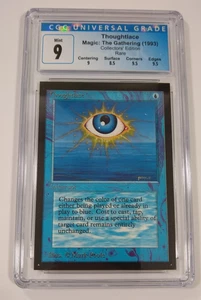 THOUGHTLACE Collectors Edition Rare CGC 9 MTG Graded NM Mint Vintage - Picture 1 of 6