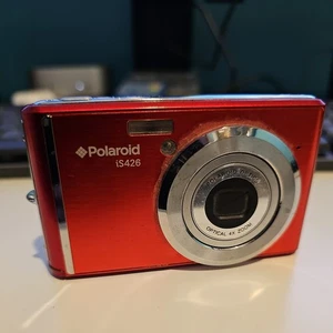 Polaroid Digital Camera - IS426 - Red - Tested and Working. 16 MegaPixel - Picture 1 of 4
