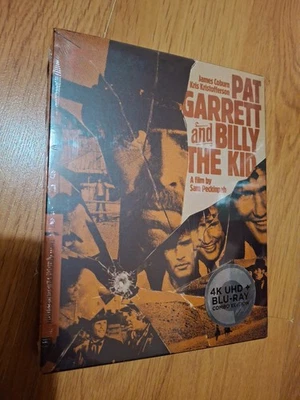 Pat Garrett and Billy the Kid - Criterion -  4K UHD Blu-ray - NEW SEALED - Image 1 of 3