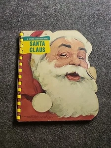 Santa Claus Sturdi-Contour Book Vintage Grocer And Dunlap Inc. 3507 $.59 - Picture 1 of 13