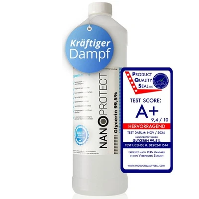 Glycerin 99,5% | 1L | Glyzerin Pharma- und Lebensmittelqualität E422 | liquid - Bild 1 von 4