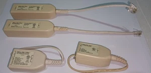 Lot of 4 2Wire Wall DSL Filters LT-4-2 & LFT 4-1-GB as shown in the pictures - Bild 1 von 3