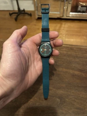 Swatch watch Standards 1988 - GB409 - ‘Touch Down’ tested and working - Image 1 of 4