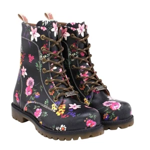 Colorful Printed Boots / Patterned Women's Sports Boots / Birthday Gift - Picture 1 of 15