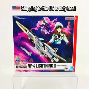 Macross VF-4 Lightning III Flash Back 2012 HI-METAL R Action Figure Bandai NEW - Picture 1 of 10