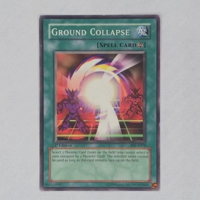YuGiOh Ground Collapse PSV-EN070 Pharaoh's Servant Common 1st edition - Image 1 of 2