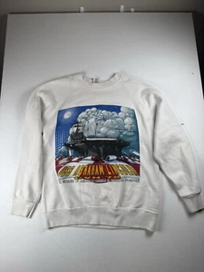 Vintage USS Abraham Lincoln CVN 72 Sweatshirt Size Large Made In USA - Picture 1 of 10