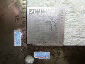 Plantilla de plantilla con calefacción de rebola LGE 2122 L6E2122 LGE222 LGE2122 BGA - Imagen 1 de 3