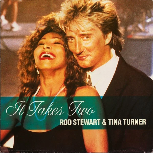 Rod Stewart & Tina Turner – It Takes Two 12" MaxiSingle(1990) - Vinile Nuovo - Immagine 1 di 1
