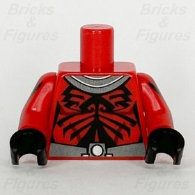 LEGO&reg; Star Wars Darth Maul Torso Minifigure Part Clone Wars 973pb4841c01 75022