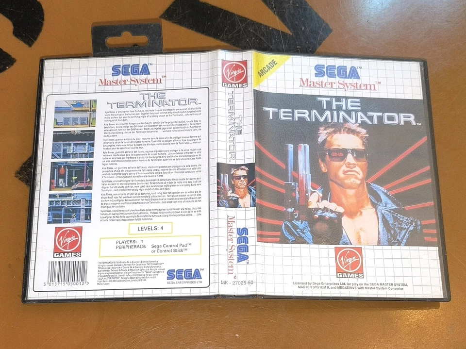 ## Sega Master System - the Terminator/Ms Game ## - Image 1 of 2