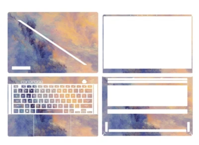 Pegatinas protectoras deslumbrantes para ASUS ROG Zephyrus G14 GA403 Foto 1 de 4