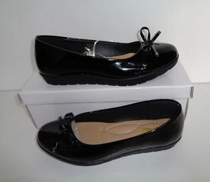 Ladies New Black Womens Flats Summer Comfort Casual Shoes RRP £30 UK Sizes 4-9 - Picture 1 of 10